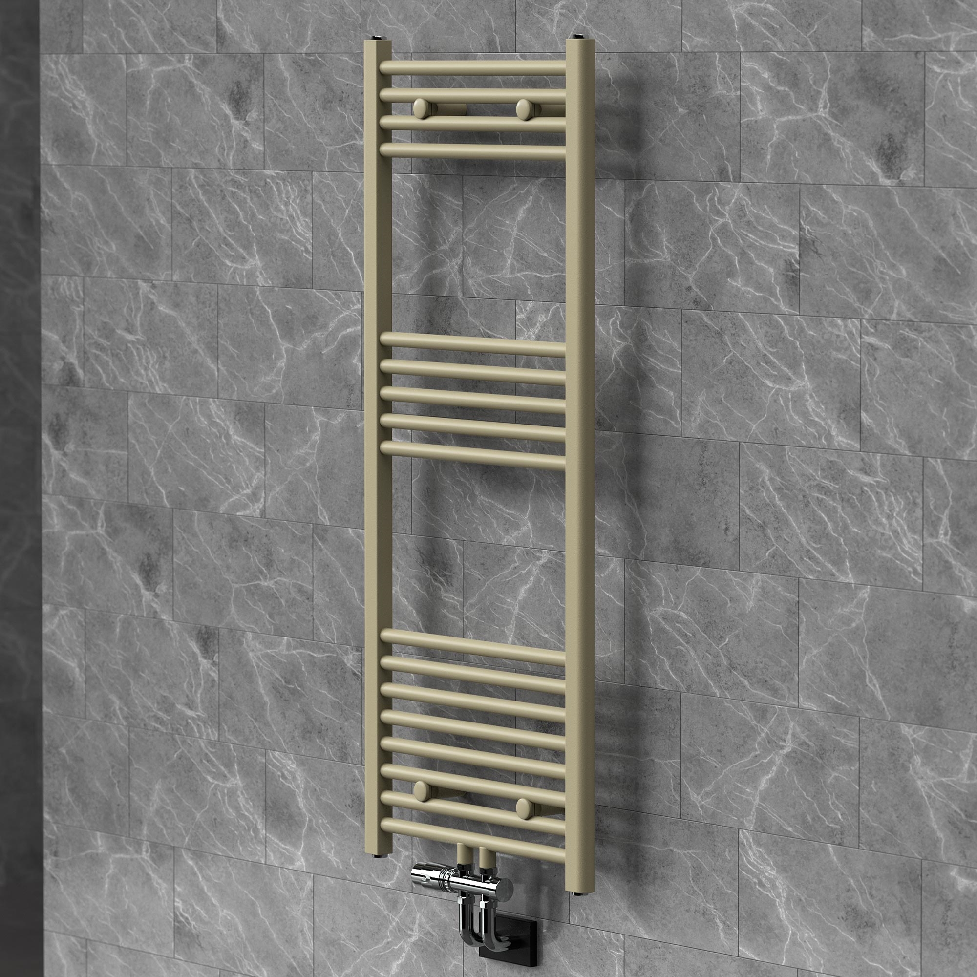 Luxebath Handtuchheizkörper 500x1200 Mm Mit Ventil Set Boden Badheizkörper