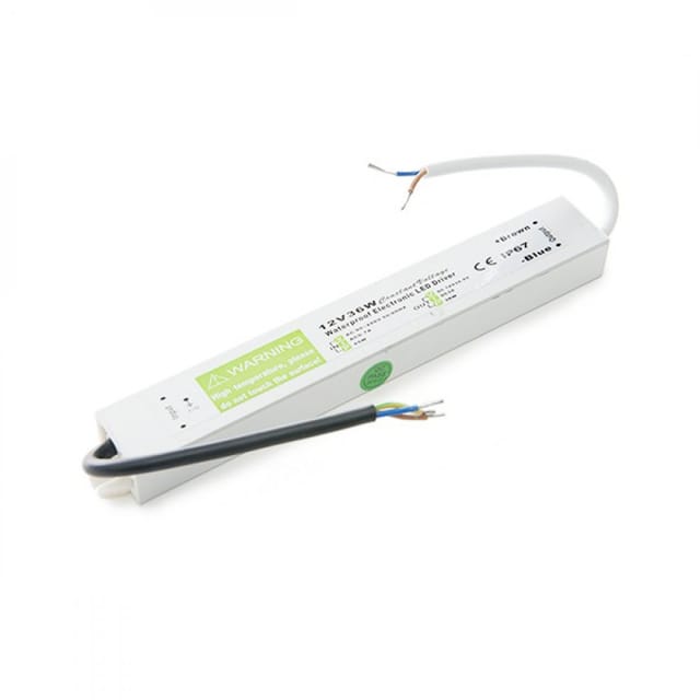 Greenice - Transformator led 30W 230VAC/12VDC IP67 IP67
