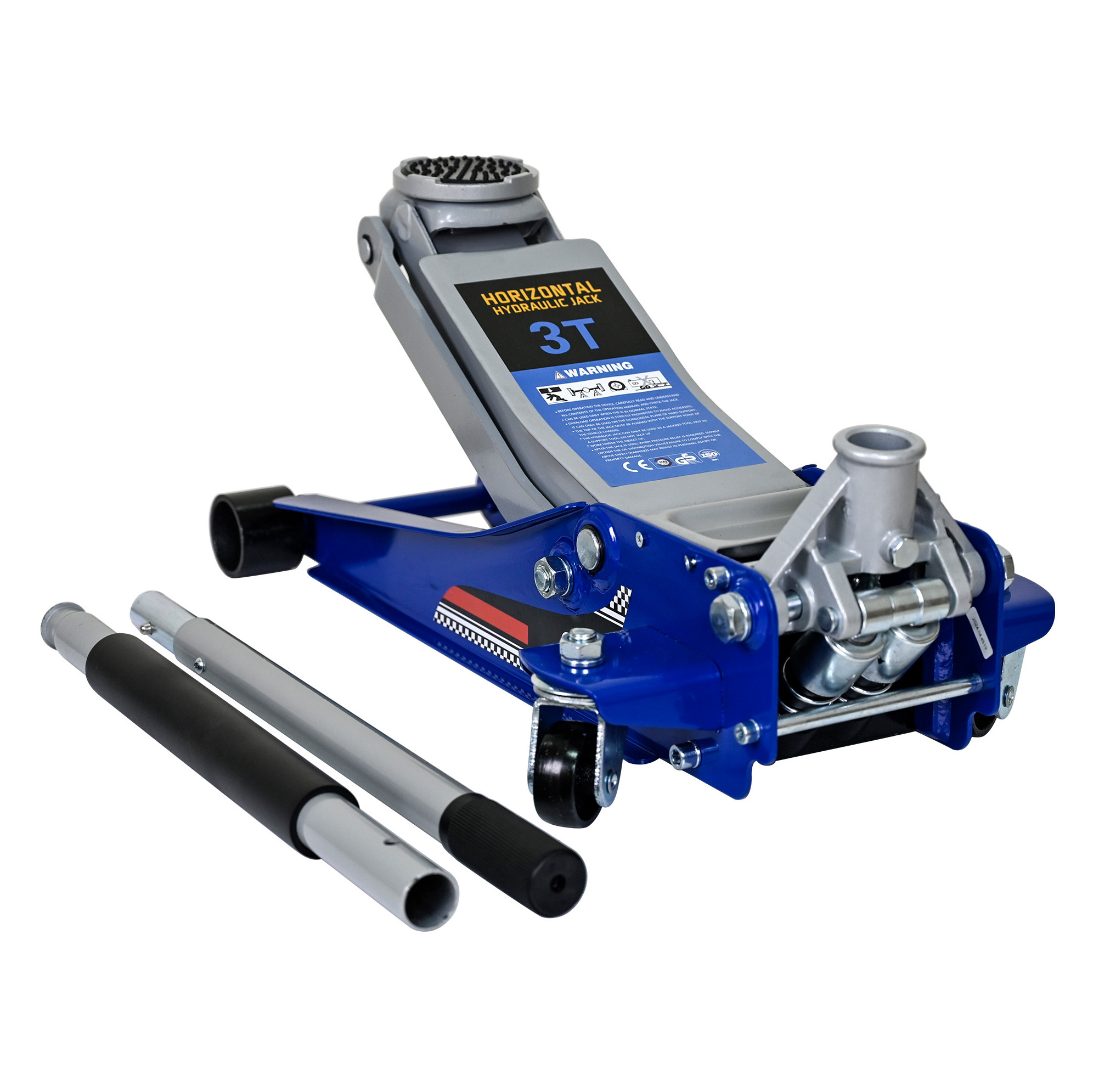Niedrigprofil-wagenheber 3 T Hydraulischer Rangierwagenheber Mit Doppelpumpe Modenuit