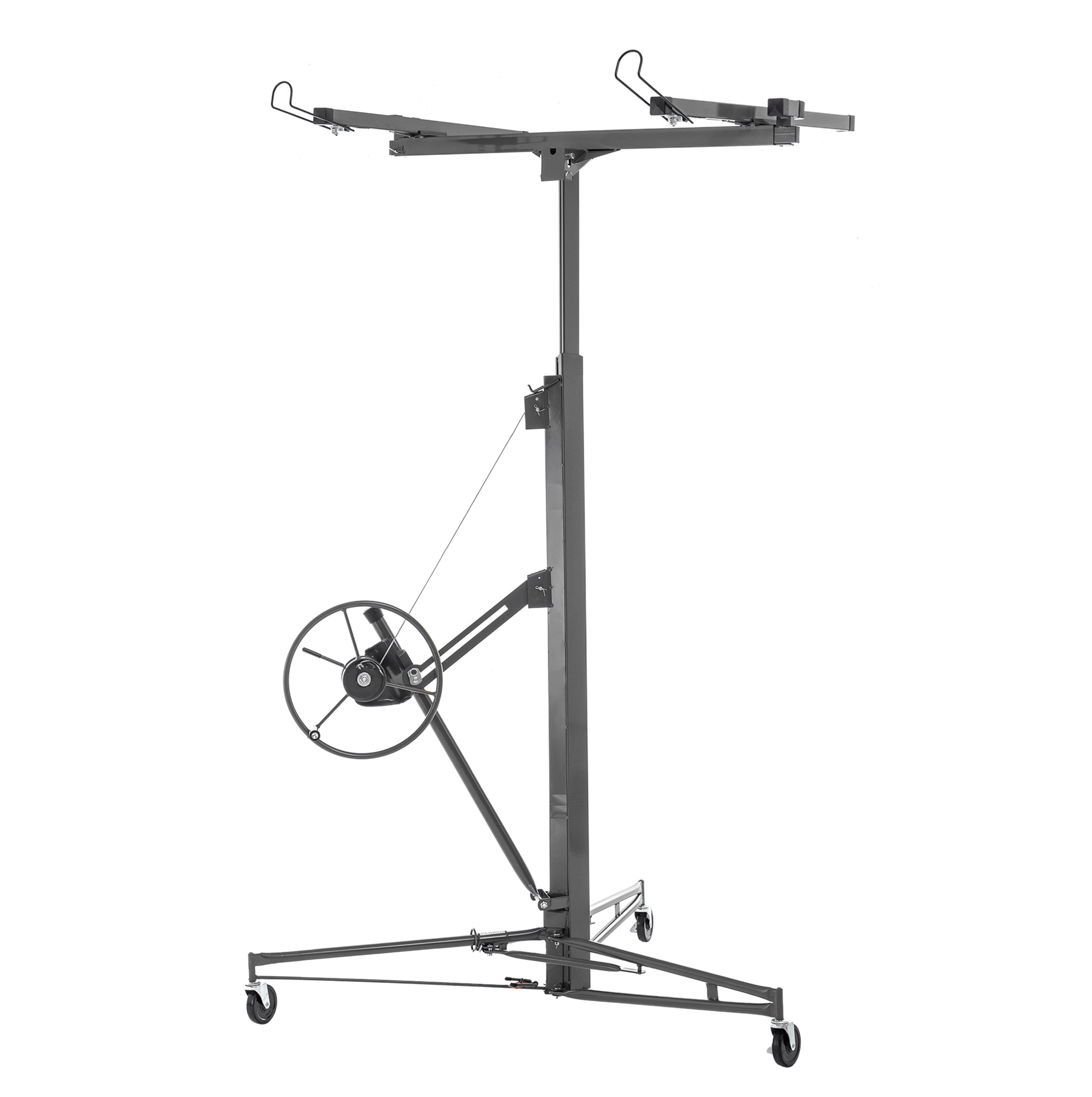Faltbarer Plattenheber Für Trockenbau 68 Kg, Höhe 180-470 Cm, Grau