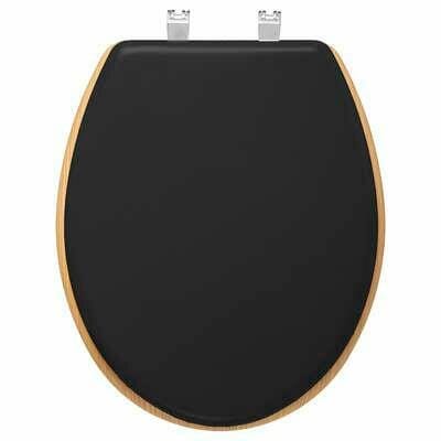 5five Simply Smart - Wc-sitz modern color kohlegrau aus holz - 5five