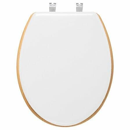 5five Simply Smart - Wc-sitz modern color weiß aus holz - 5five