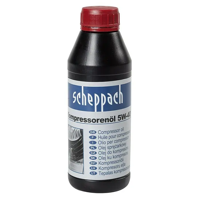 Scheppach - Motorenöl Ultra Performance Longlife Kompressorenöl sae 5W-40 500ml