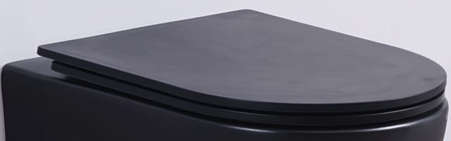 flacher Soft-Close WC-Sitz für WHR-6075 (matt-schwarz)