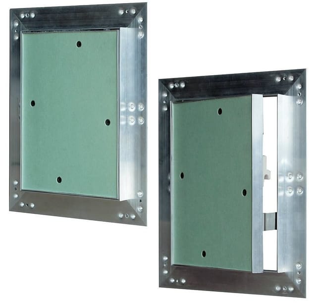 Melko - Revisionsklappe 15x20CM Inspektionsklappe Aluminium Feuchtraum Gipskarton
