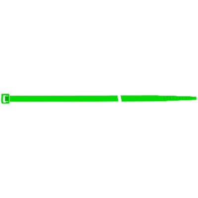 Kabelbinder Pack a 100 St. grün, 280x4,5mm - Sapiselco