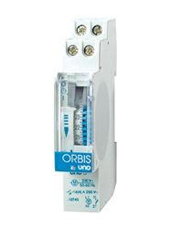 Orbis - Zeitschalttechnik uno d 230 v Hutschienen-Zeitschaltuhr analog 230 v/ac