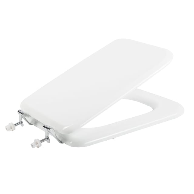 Metaform - Wc-Sitz weiss Toilettendeckel aus mdf mit Deckel Conca Fit