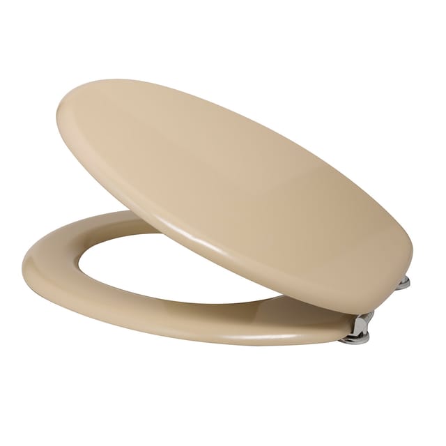 Wc-Sitz Toilettendeckel aus mdf glatt Toilettendeckel champagne mod. Pegaso
