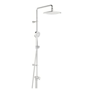 Basicjet - Duschset Style 200, eco, verchromt 44380300 - Hansa
