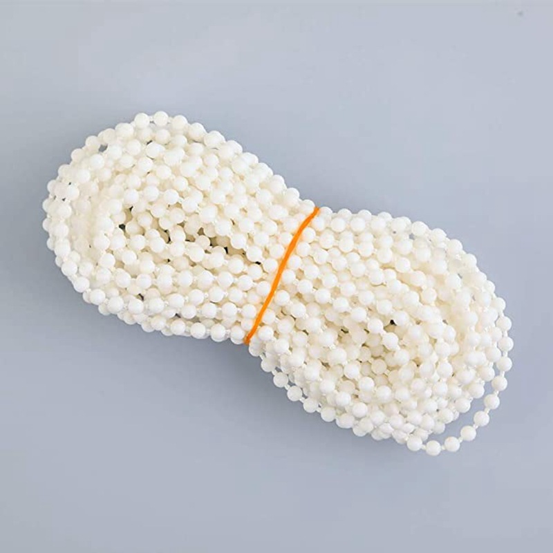 10 M/20 M 4,5 X 6 Pom-rollo Mit Perlenbesatz Und Reißverschluss, Weiches Gaze-rollo, Bambusrollo, Zubehör Für Vertikaljalousien