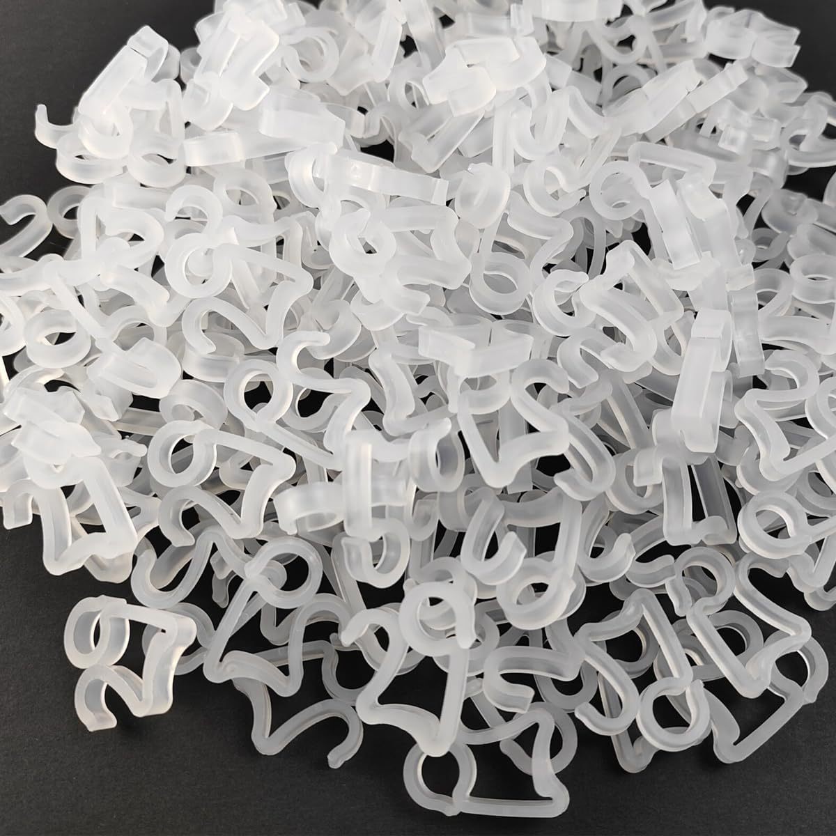 100er-packung Weihnachtslichter-clips Für Den Außenbereich, Wind- Und Regenfeste Befestigungsclips Für Lichterketten Zur Montage An Dachziegeln Und Entwässerungsgräben, Direktvertrieb.
