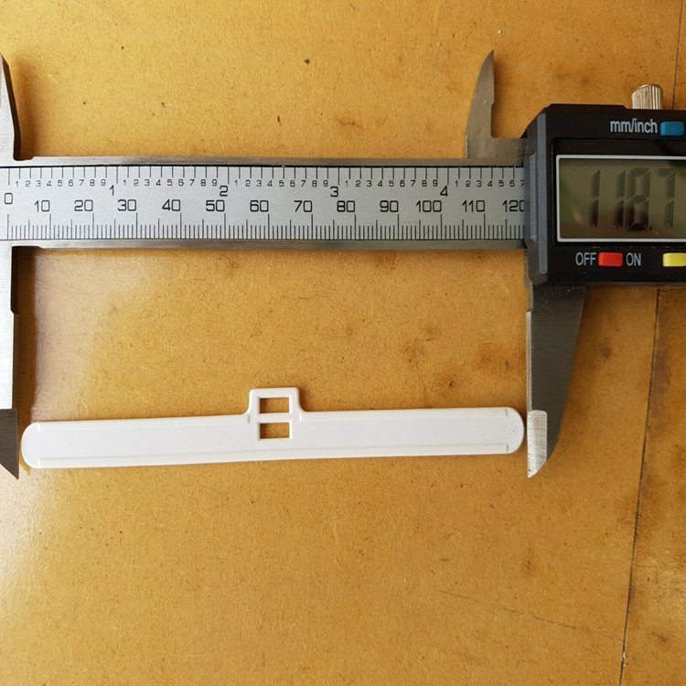 127 Mm Vertikaljalousie Doppelösen Pom Vertikaljalousie Zubehör, Vertikaljalousie Pvc Zubehör (15 Stück)