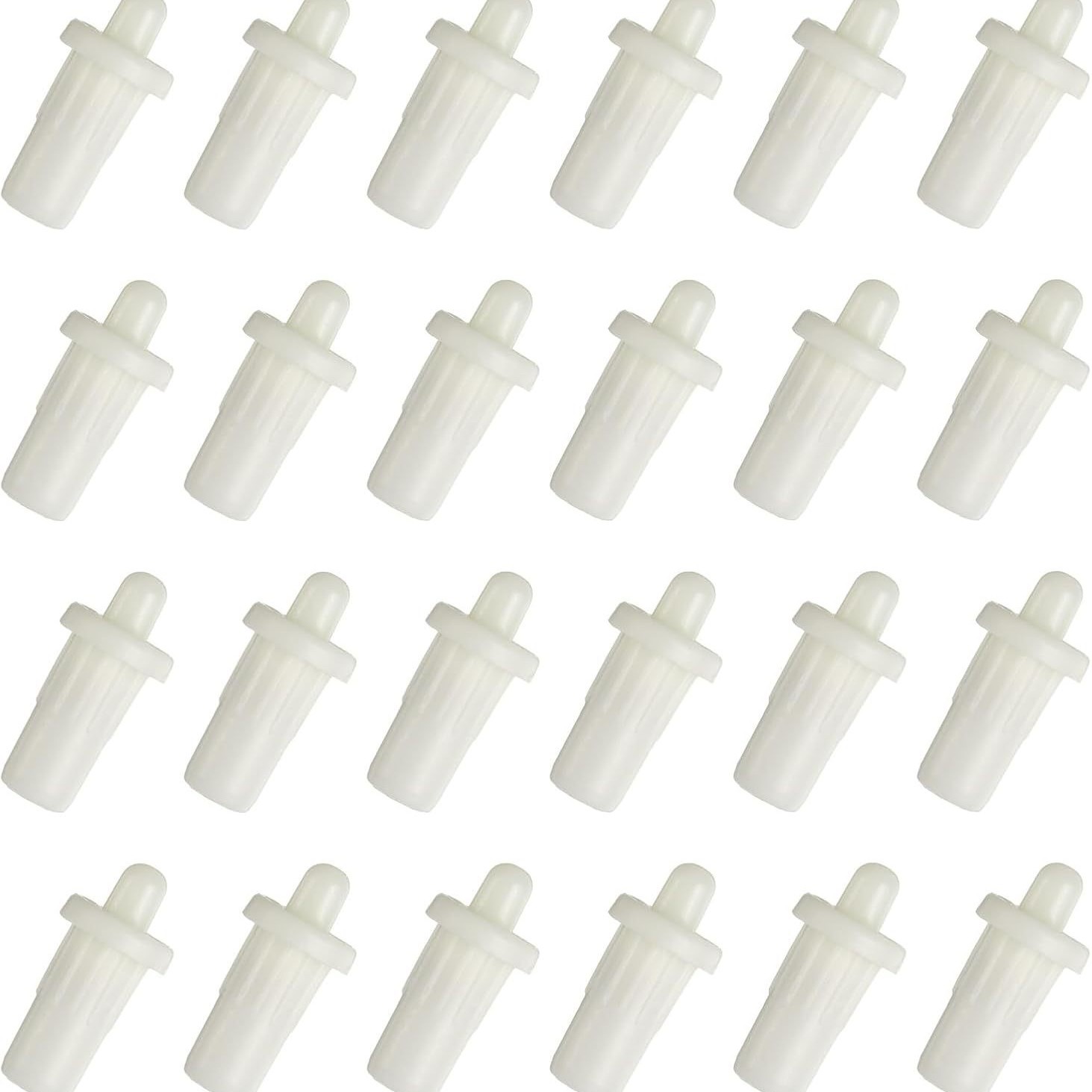 24 Beigefarbene Schalldämpfungs-reparaturstifte Für Schränke, Möbel Und Rollläden (universell/puffernd, Unsichtbares Zubehör)