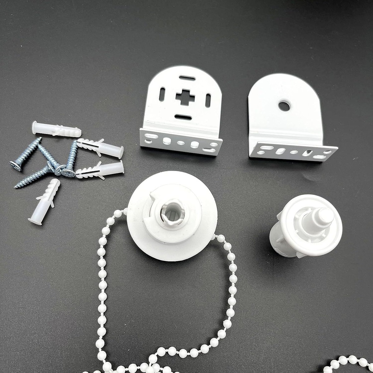 32-mm-rollladenverbinder Mit Kopf Für 1,18-zoll-außenrohr, 3 Meter Langes Reparaturset Für Perlenkordel.