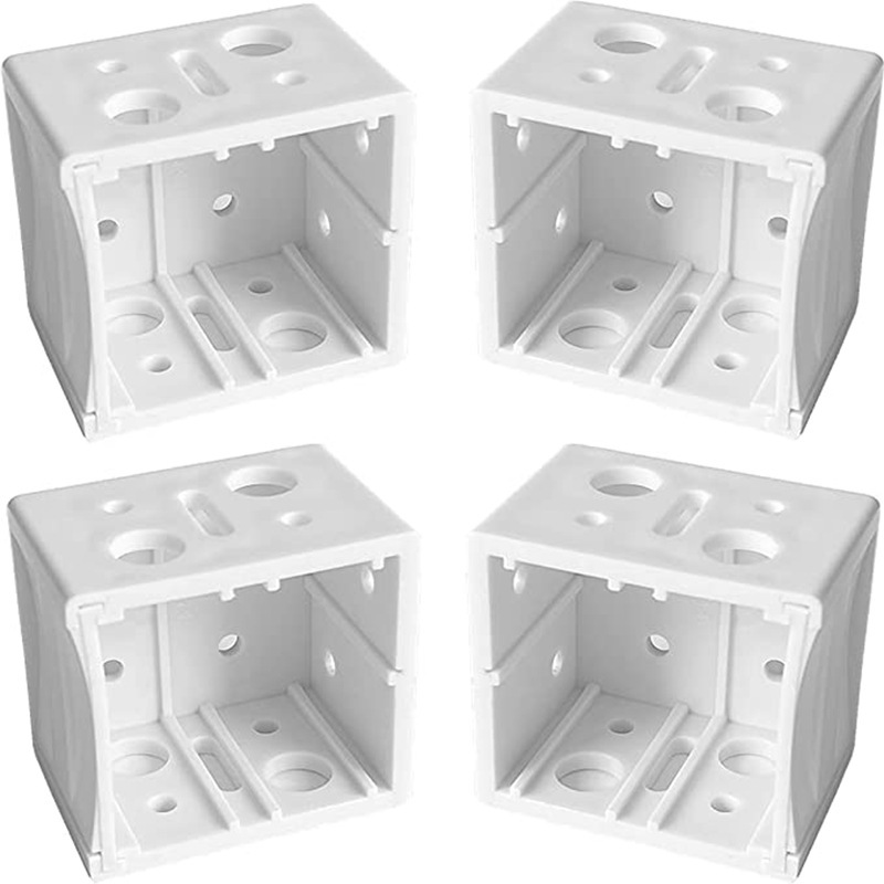 4-teiliges Set Aus Extra Großen Jalousie-montagehalterungen Und Zubehör, 5 Cm Jalousie-befestigungshalterungen Links Und Rechts, Gardinenzubehör