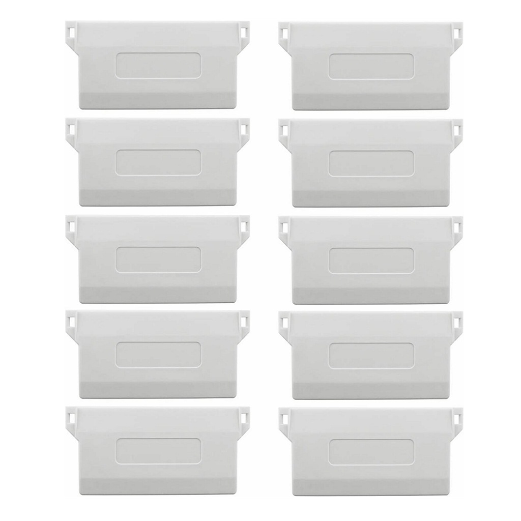 89 Mm Breite Sockelleiste Für Vertikaljalousien (einzelhandel), Zubehör Aus Pvc-kunststoffplatten, 10-teiliges Set Für Vertikaljalousien