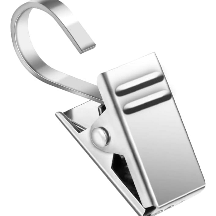Amazon Retail Dropshipping: Vorhangclips, Haken, Edelstahlclips, Schnallen, Duschvorhangclips (20 Stück)