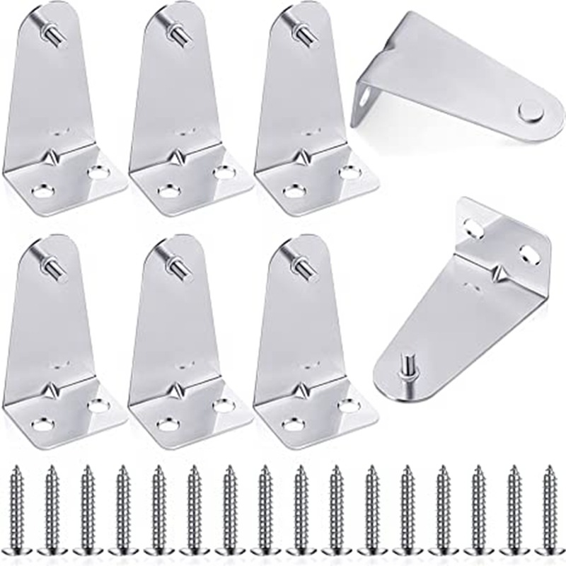 Dreieckige Halterung + 1 Nagel Mit Schrauben, 44,325,4mm Metall-positionierungshaken Für Winddichte Jalousien.