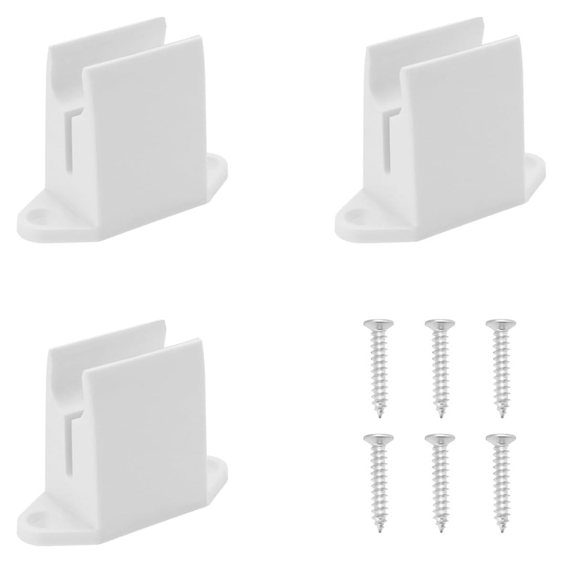 Dreiteiliges, Rutschfestes Wandhalterungsset (44,3×56,3 Mm) Für Markisen.
