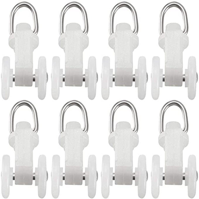 Einzelhandel Mit 30 Sets Zubehör Für Gardinenrollenhaken, Gardinenschienenrollen Und Kugellager-ersatzteilen.