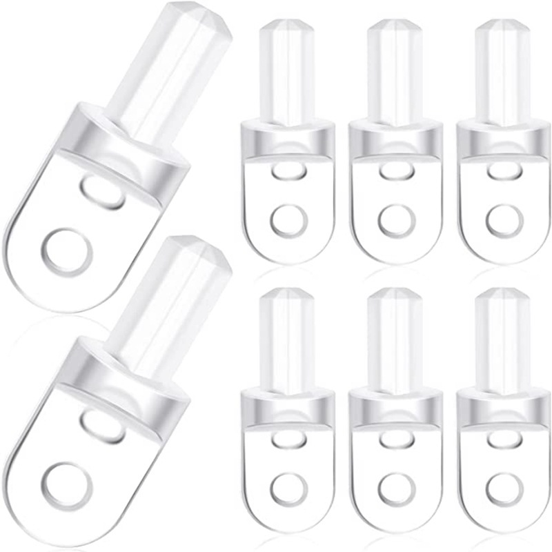 Eng Anliegender Hakenschneider, 10 Mm Transparenter, Eng Anliegender Haken, Jalousienhaken, Zugstangen-drehhaken (20 Stück)