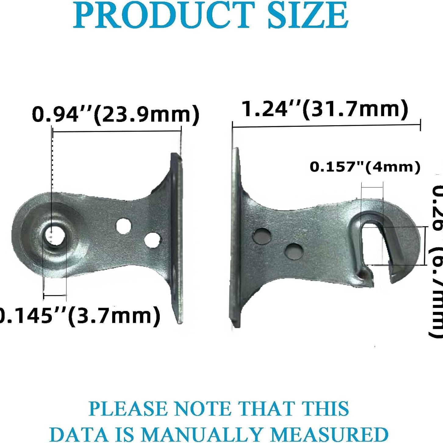 Externer Metall-rollohalterung Mit Schrauben, Aus Robustem Zink, Geeignet Für Große Rollos, Stabiles Zubehör (2 Stück).
