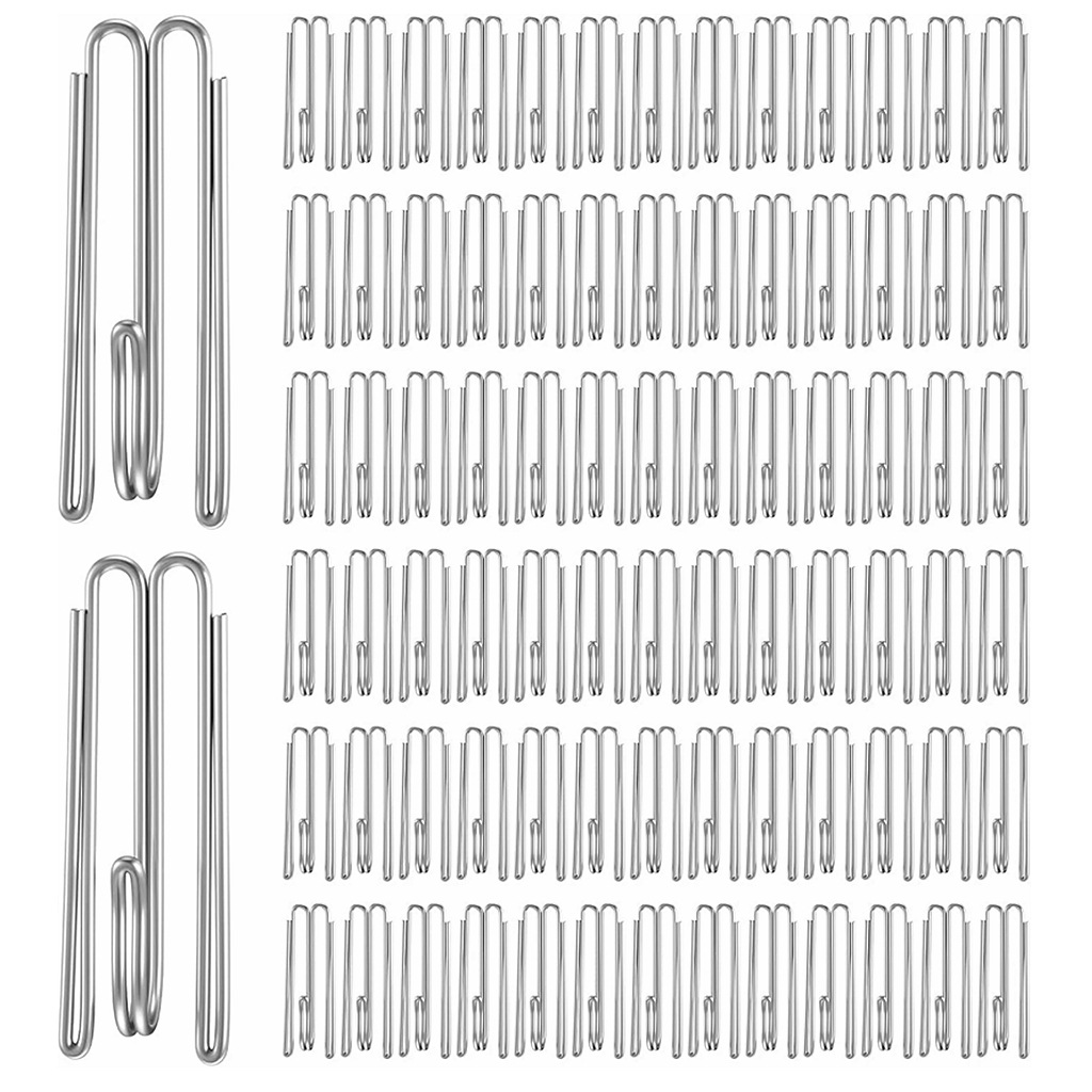 Faltenvorhanghaken, Vorhangclips Und -nadeln Aus Edelstahl, 4-stift-faltwerkzeug, Duschvorhangclips Für Fenster (20 Stück)
