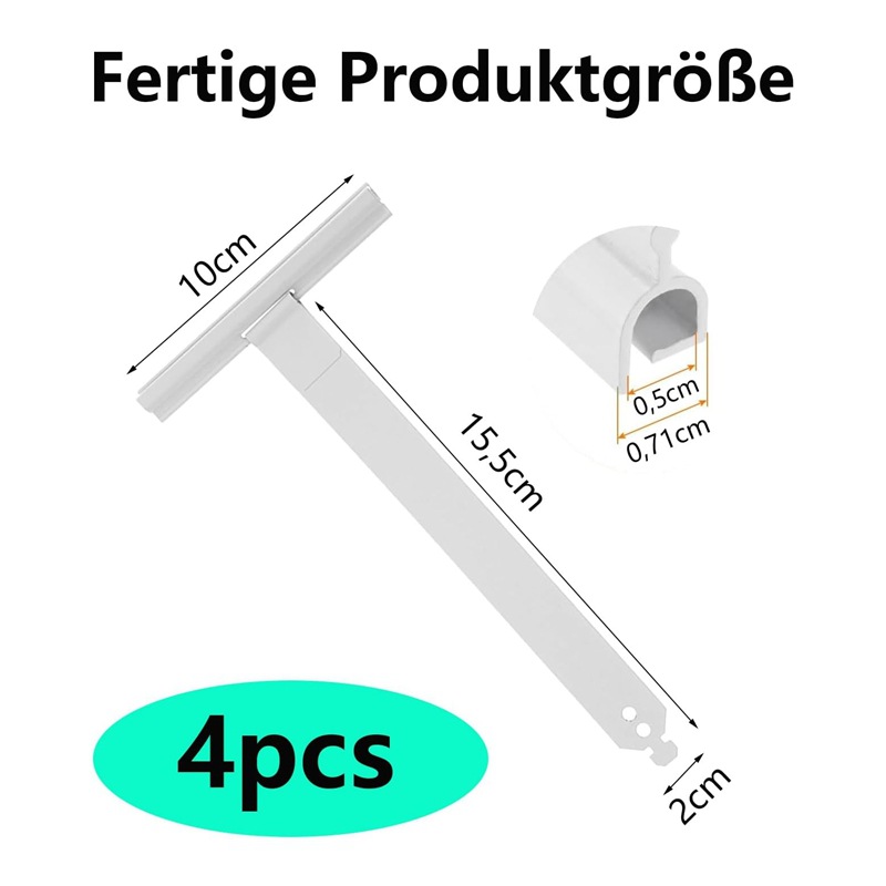 Federaufhängungszubehör Für Rollos Mit Schwalbenschwanzverbindungen Für Eine Zuverlässige Montage Und Passende Ersatzteile Für Mini-rollos.