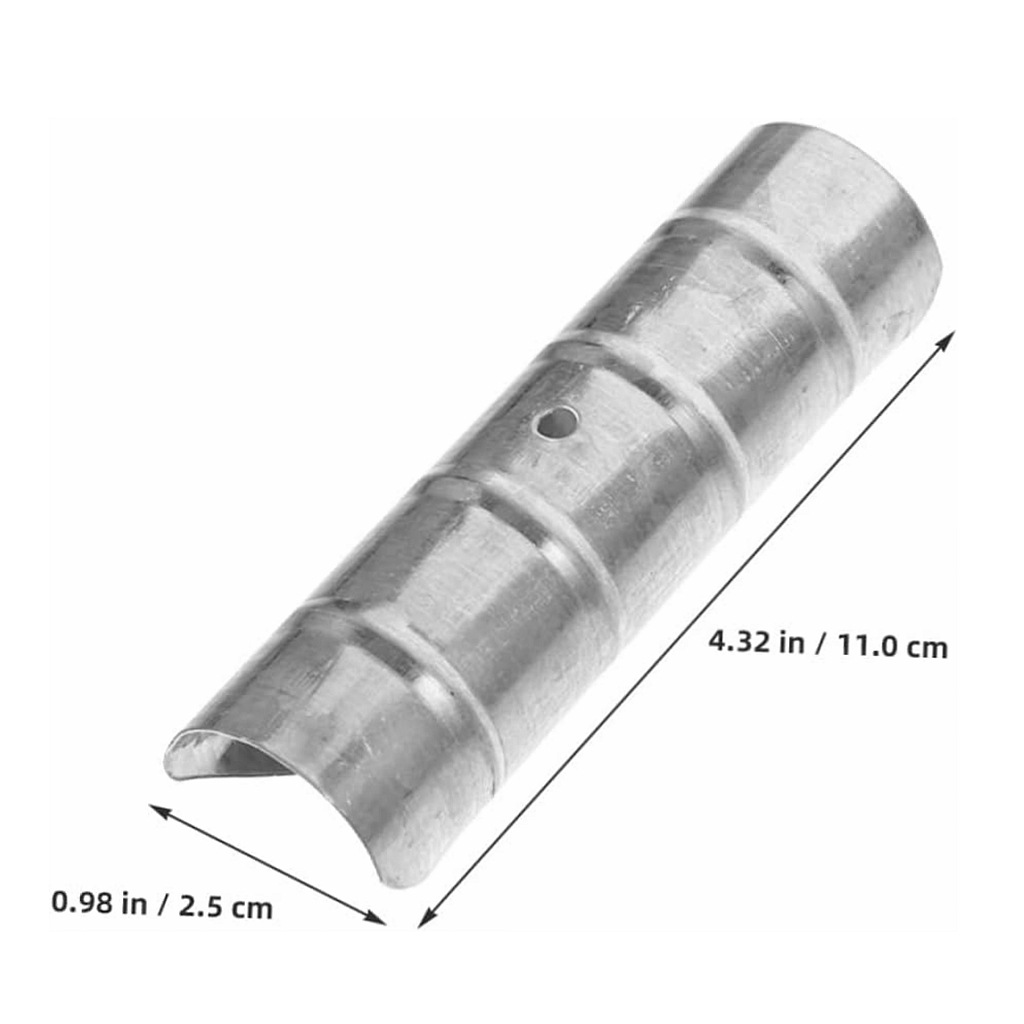 Fester, Verdickter Adapterverbinder, Verbindungsrohr, Zubehörstange, Hilfsteile, Römischer Stangen-zwischenverbinder (20 Stück)