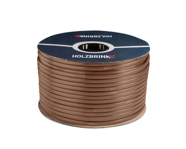 HOLZBRINK Tropfschlauch 5/8" 16mm zur Bewässerung Perlschlauch selbstreinigend, für jedes Gefälle, Profi, 5m, HTS01-P