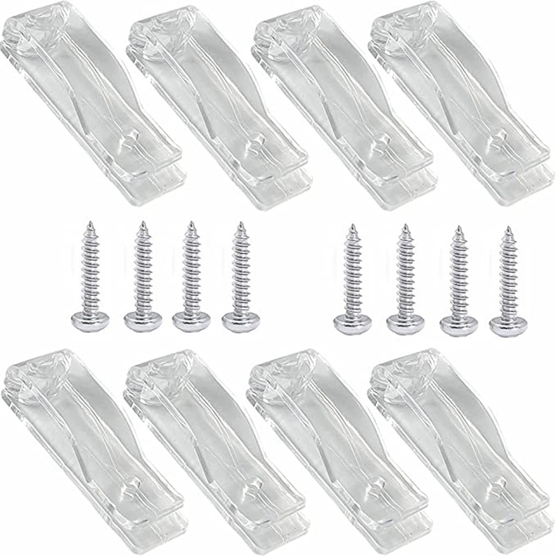 Positionierungshaken Für Rollos, 8 Schrauben, 8 Dübel, 8-teiliges Set Ab Lager Verfügbar.
