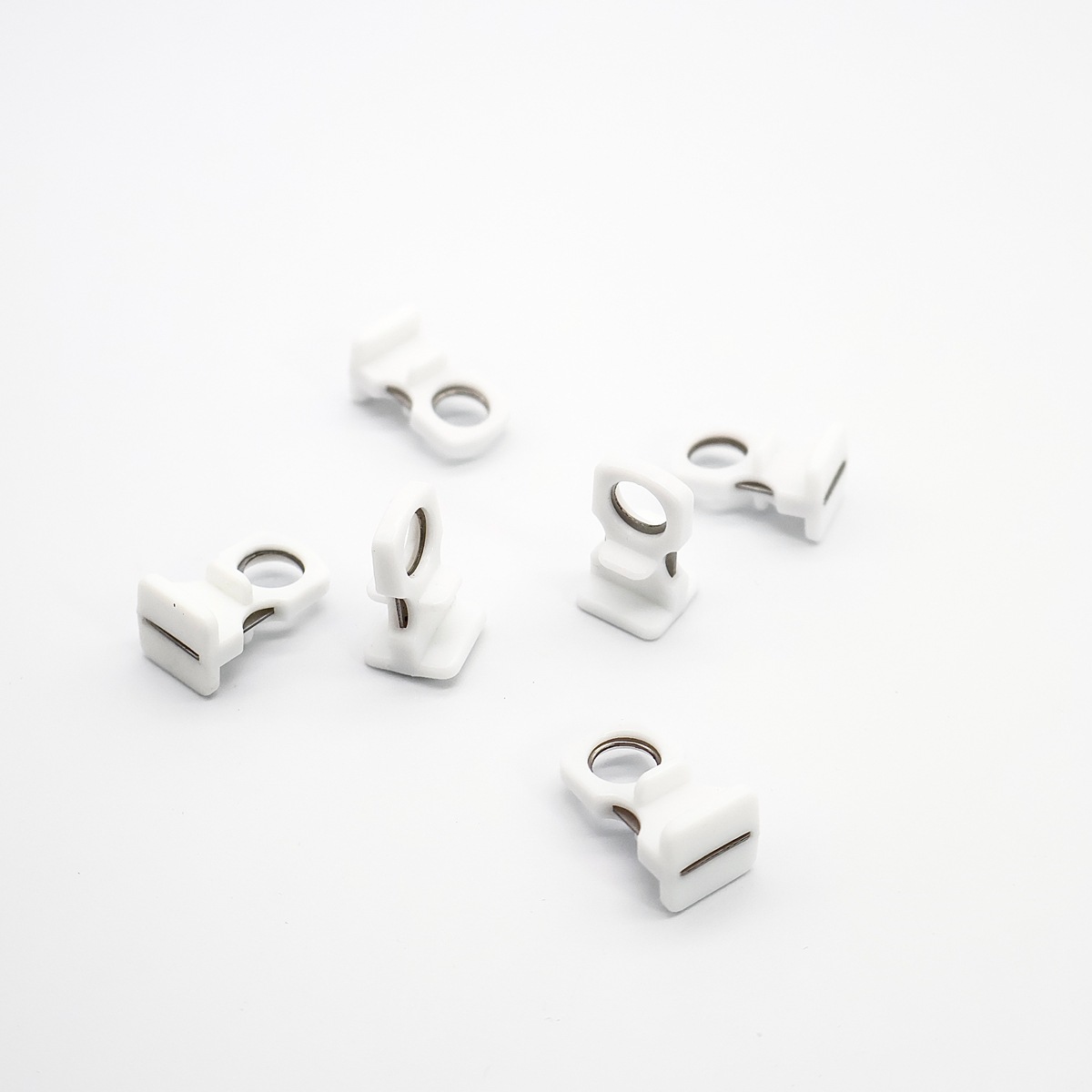 Rollen, Gleiter, Stahlbleche Für Gardinenschienen, Nano-räder, Kugellagerrollen, Nano-schienen, Kunststoff (20 Stück)