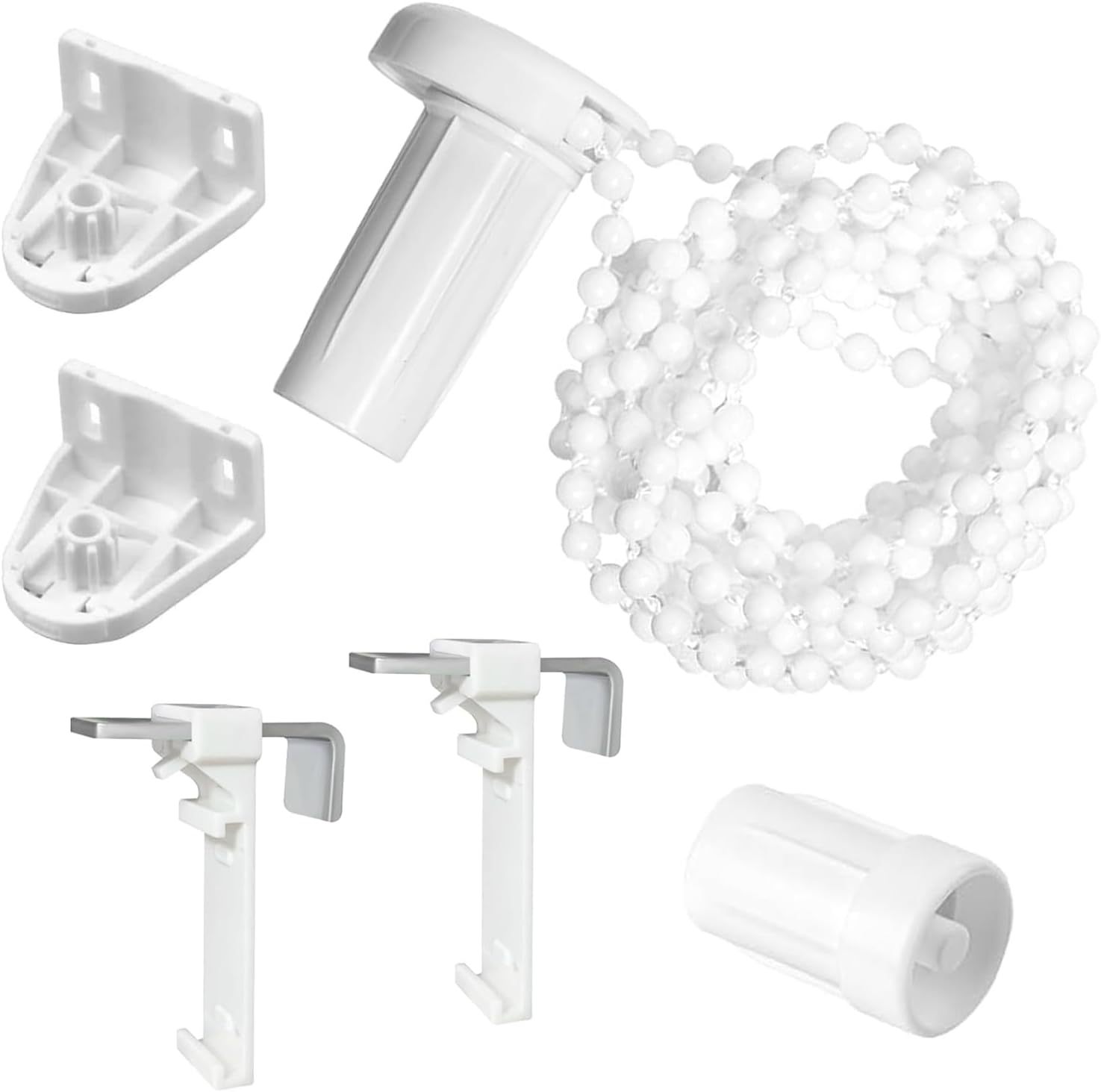 Rollohalterung Für Fenster, 17 Mm Ersatzteile Für Rollohalterungen, Rollozubehör Ohne Bohren.