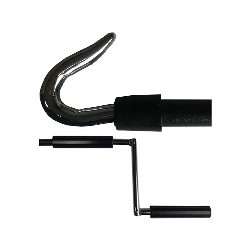 Universal-sonnenschutzstange Für Markisen Und Rollos (60 Cm), 1 Stück, Mit Handkurbel, Rostfrei Und Langlebig
