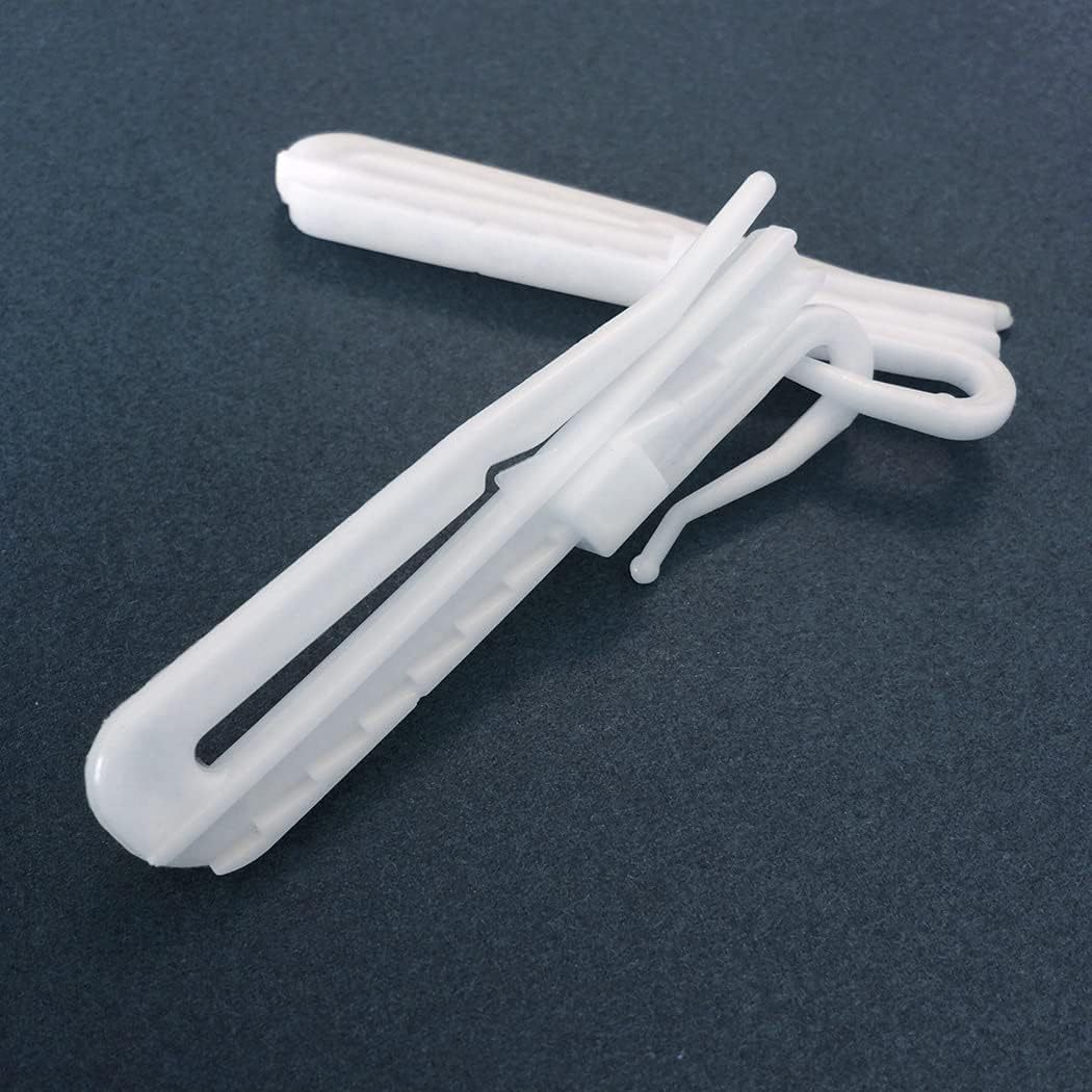 Verstellbare Ratschen-vorhanghaken, 80 Stück, Universelle Anti-rutsch-clips Und Hebezubehör Für Duschvorhänge Und Türvorhänge, Einzelhandel.