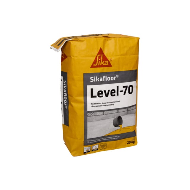Sika - Bodenbelag floor Level-70 - 25 kg - Grau