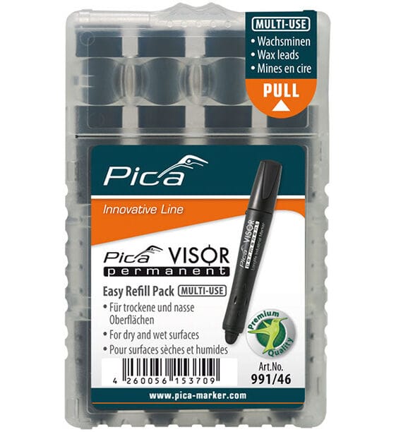 FP - Pica visor 4 x Ersatzminen Schwarz
