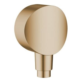 Hansgrohe - Fixfit - Duschbogen s mit Rückschlagventil, Bronze gebürstet 26453140