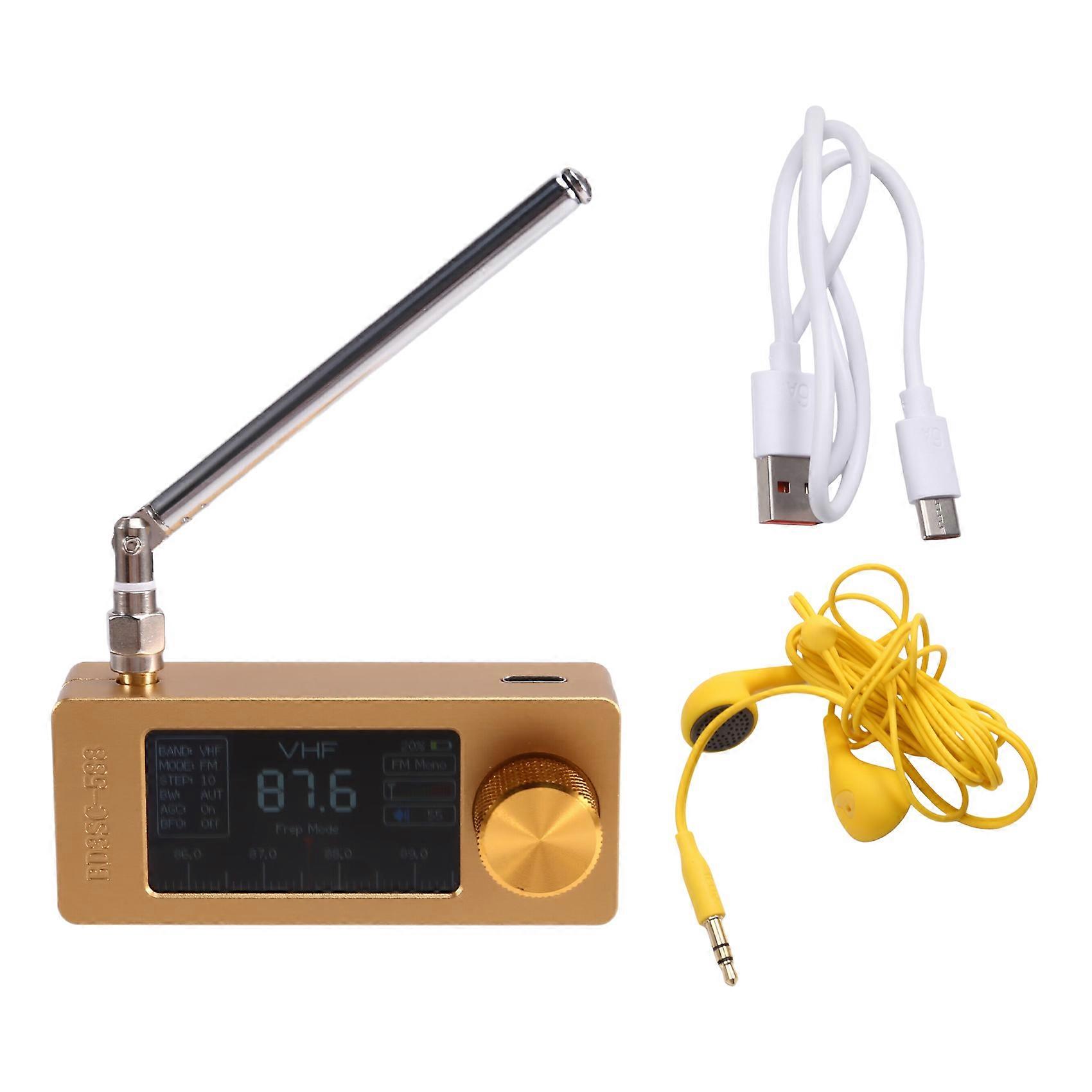 Bd3cs-588 Si4732 Radio Mit 1,9-zoll-farbdisplay, Esp32-s3-n16r8, Wlan + Bluetooth 5.0, Vollbandempfang, Kompatibel Mit Am/fm/sw/rds-modi