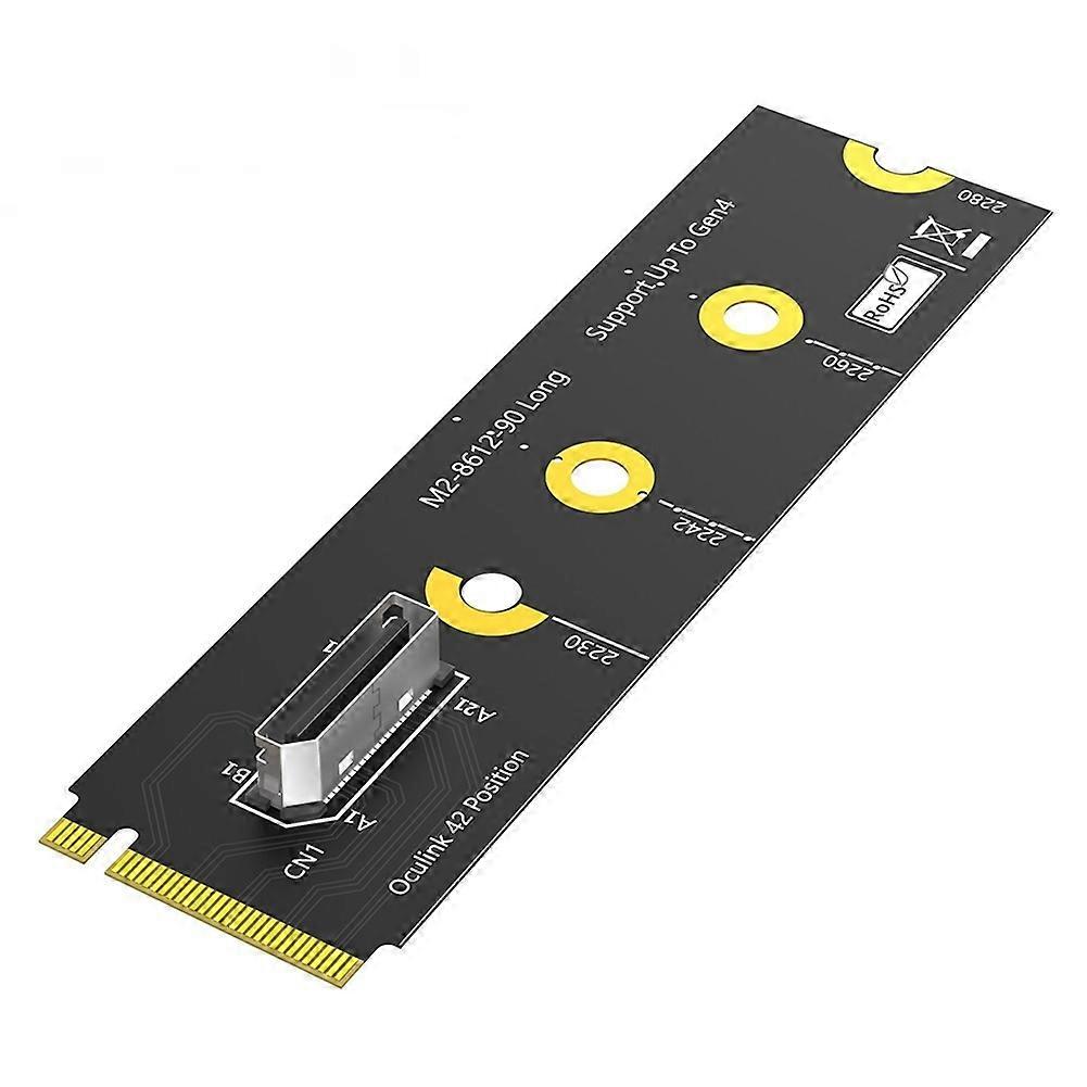 Pcie 4.0 Zu Sff-8612 4i Adapter Für U.2 Nvme M Key 2230/2242/2260/2280 Ssds (egpu) Für U.2 Ssds Und Externe Gpus (egpus). Kompatibel Mit M.2 Ssds Und Externen Grafikkarten (egpus).