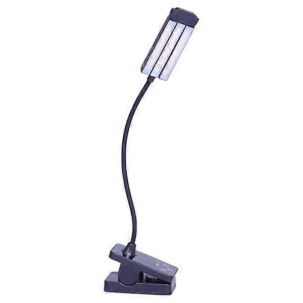 Wiederaufladbare Led-klemmleuchte Über Usb, Mini-nachttischlampe Für Kinder, Schreibtischlampe Zum Lesen.