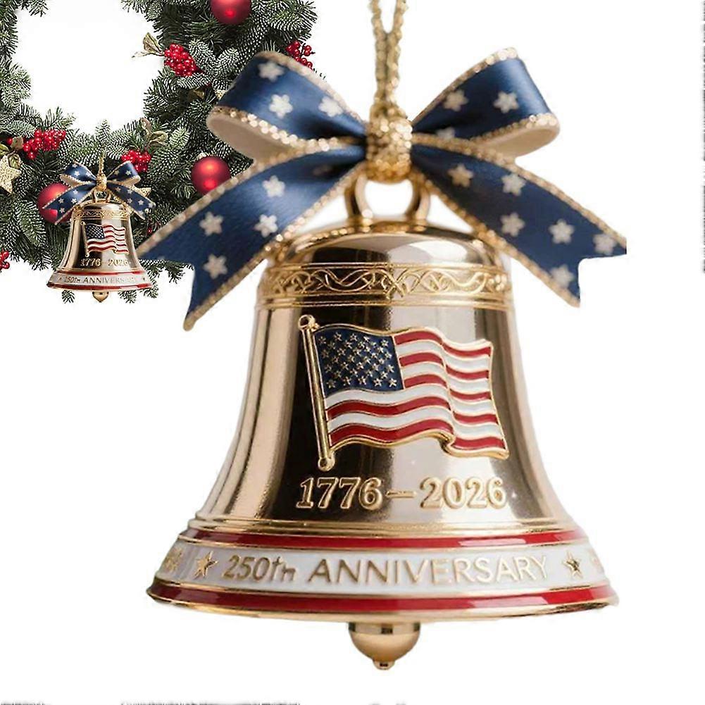 Weihnachtsglocke Zum 250. Jahrestag Der Gründung Der Vereinigten Staaten (1776–2026) – Weihnachtssouvenir