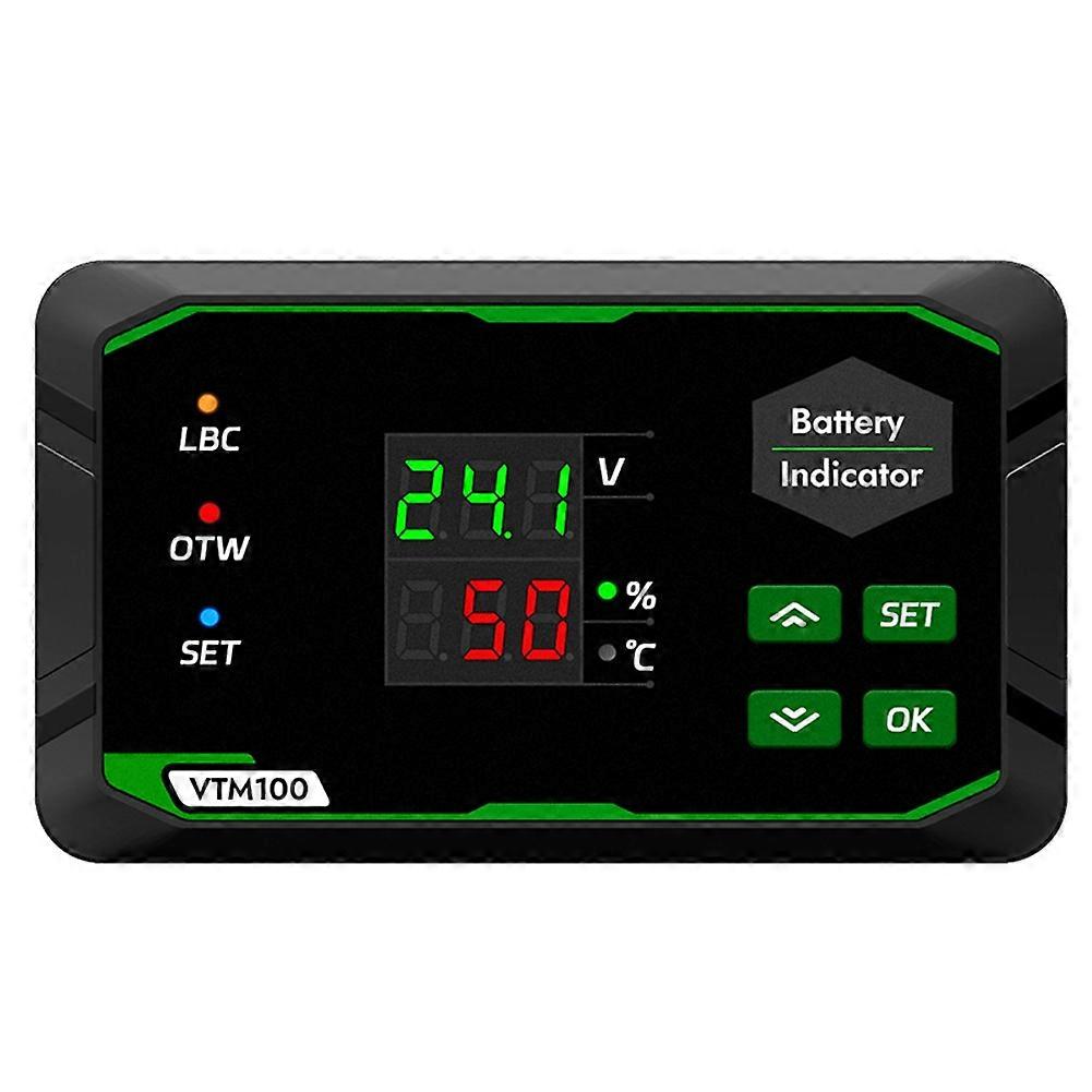 Vtm100 Dc 7-100v Digitalvoltmeter, Batterietester, Spannungs- Und Leistungsanzeige Für Ternäre/lithium-eisen-/säurebatterien