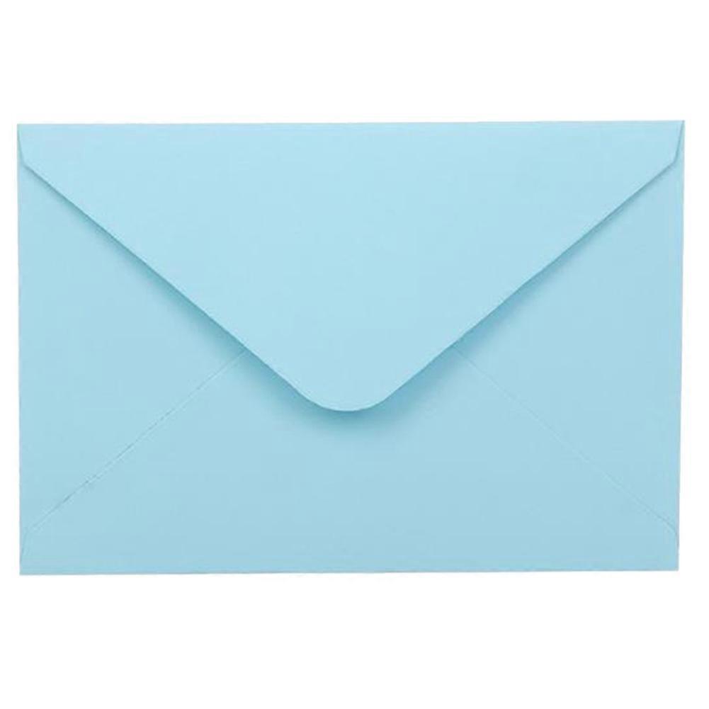 Geschenkkarten-umschläge - Packung Mit 50 Mini-farbumschlägen 13,5 X 18,5 Cm, Papierumschläge Für Visitenkarten, Kleine Umschlagtaschen.