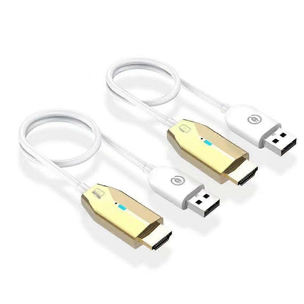 30 M Langes Drahtloses Video-transmitter- Und Receiver-kabel, Hdmi-kompatibles Verlängerungskabel, Bildschirmspiegelung Von Pc-kamera Auf Fernseher