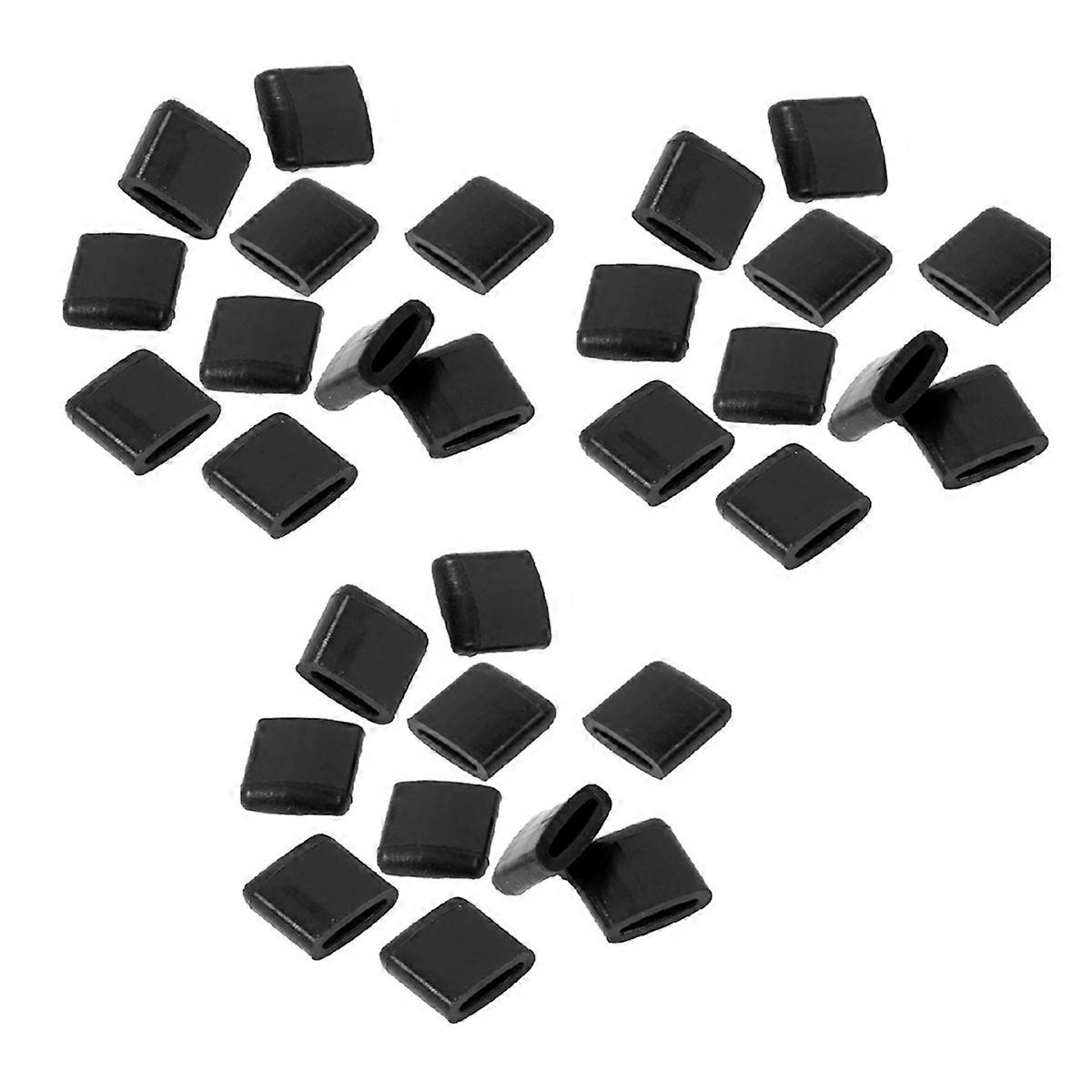 Packung Mit 30 Quadratischen Eckenschützern Für Heißluftfritteusen, Aus Silikagel, Für Kochplatten Und Küchenutensilien.