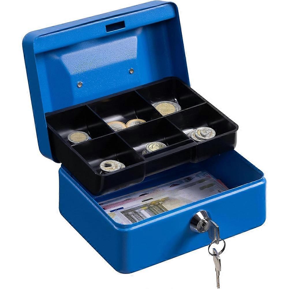 Spardose Mit Schlüssel – Münzbox Mit Schloss – Kleine, Abschließbare Spardose Mit Fach Für Münzen Und Scheine