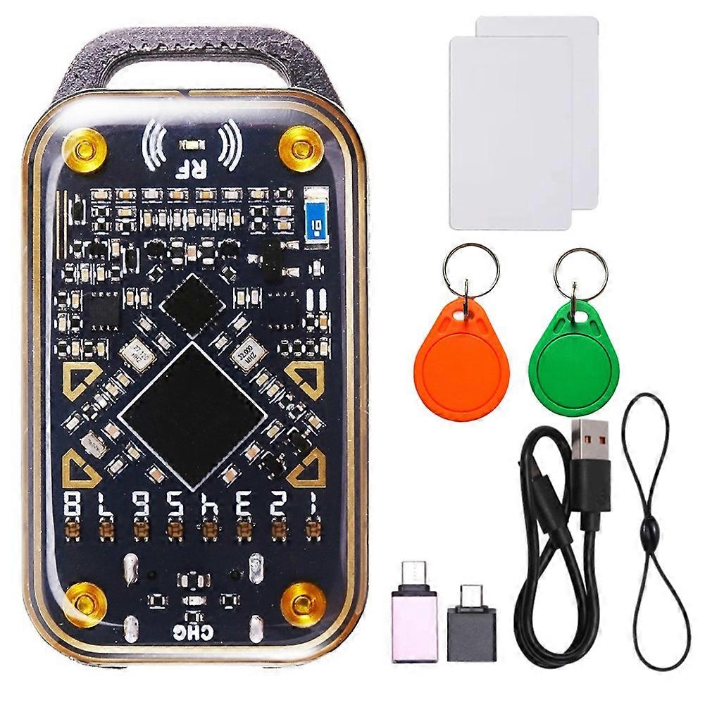 Chameleon Ultra Rfid-chip-lesegerät, Smartcard-emulator, Nfc-duplikator + 2xuid-schlüsselanhänger/karte Für 125k 13,56m Id-smartcards