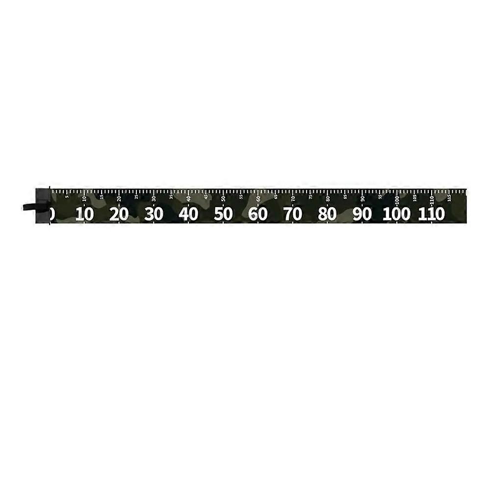 Faltbares, Doppelseitiges, Wasserdichtes Pvc-angelmaßband Für Boote, Kajaks Und Andere Wassersportarten, 10 Cm